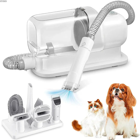 Pet Grooming Vacuum Kit – 2.3L Capacity