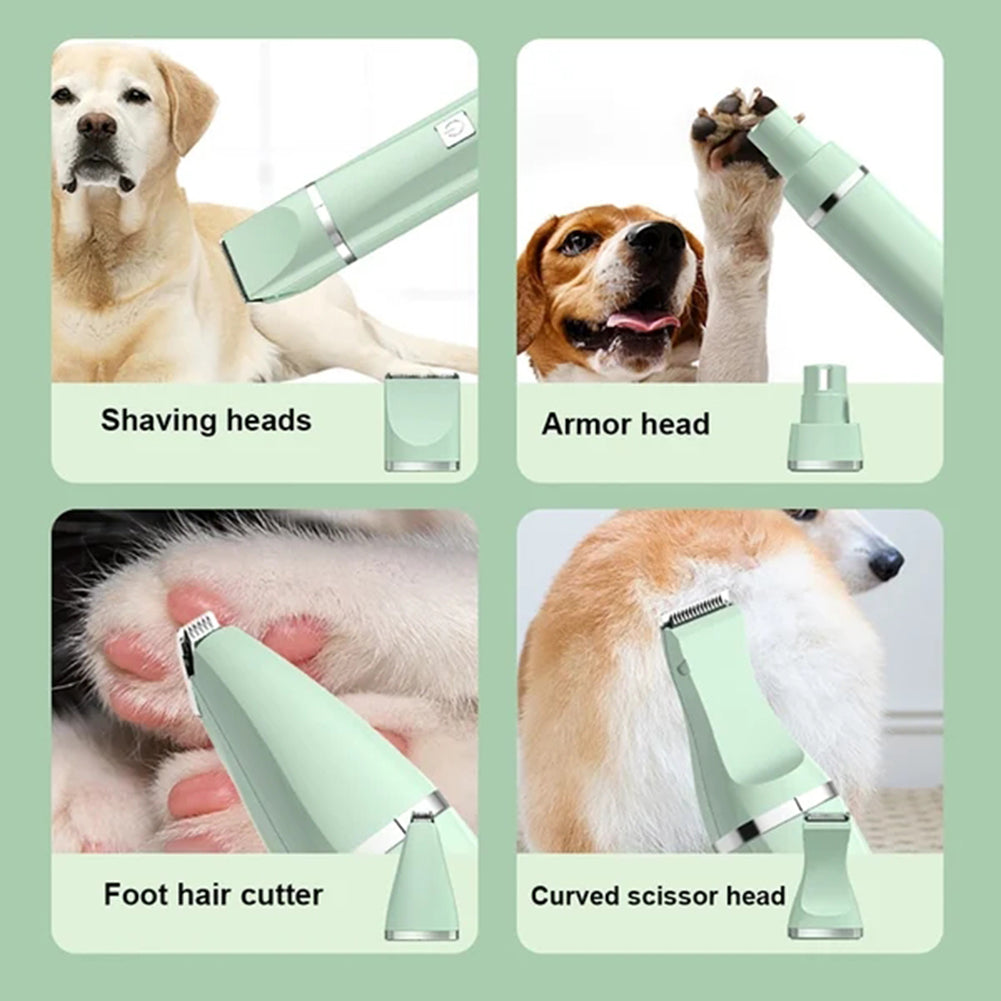 4-in-1 Multi-functional Electric Dog Clippers For Grooming