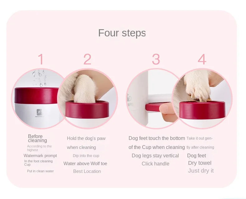 Pet Foot Cleaning Cup
