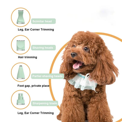 4-in-1 Multi-functional Electric Dog Clippers For Grooming