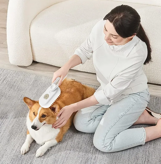 Electric Pet Grooming Brush