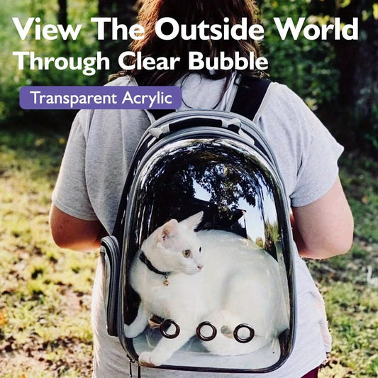 Bubble Carrying Bag for Small Medium Dogs Cats